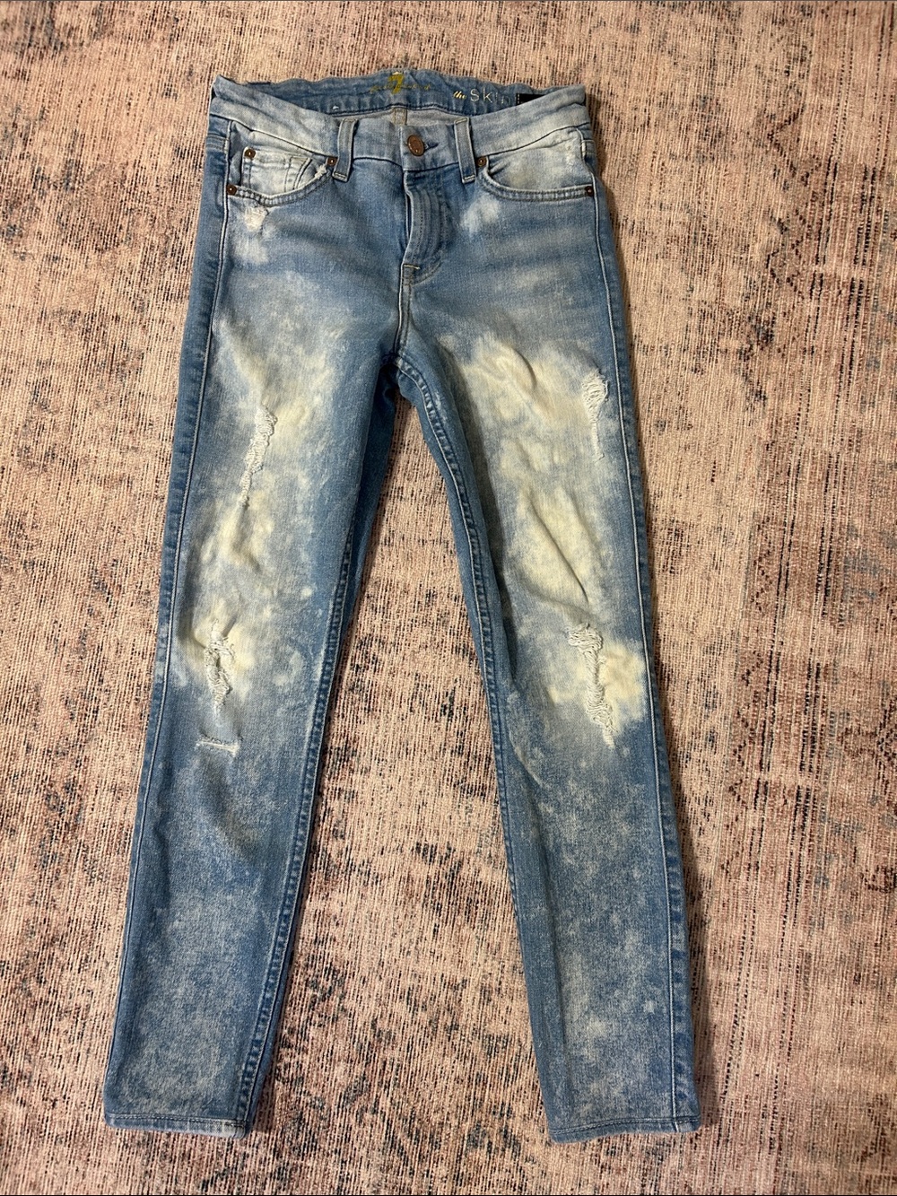7 For All Mankind “ the Skinny” Jeans Size 26 NWOT